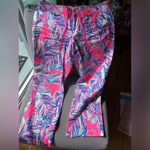 Lilly Pulitzer linen palazzo pants